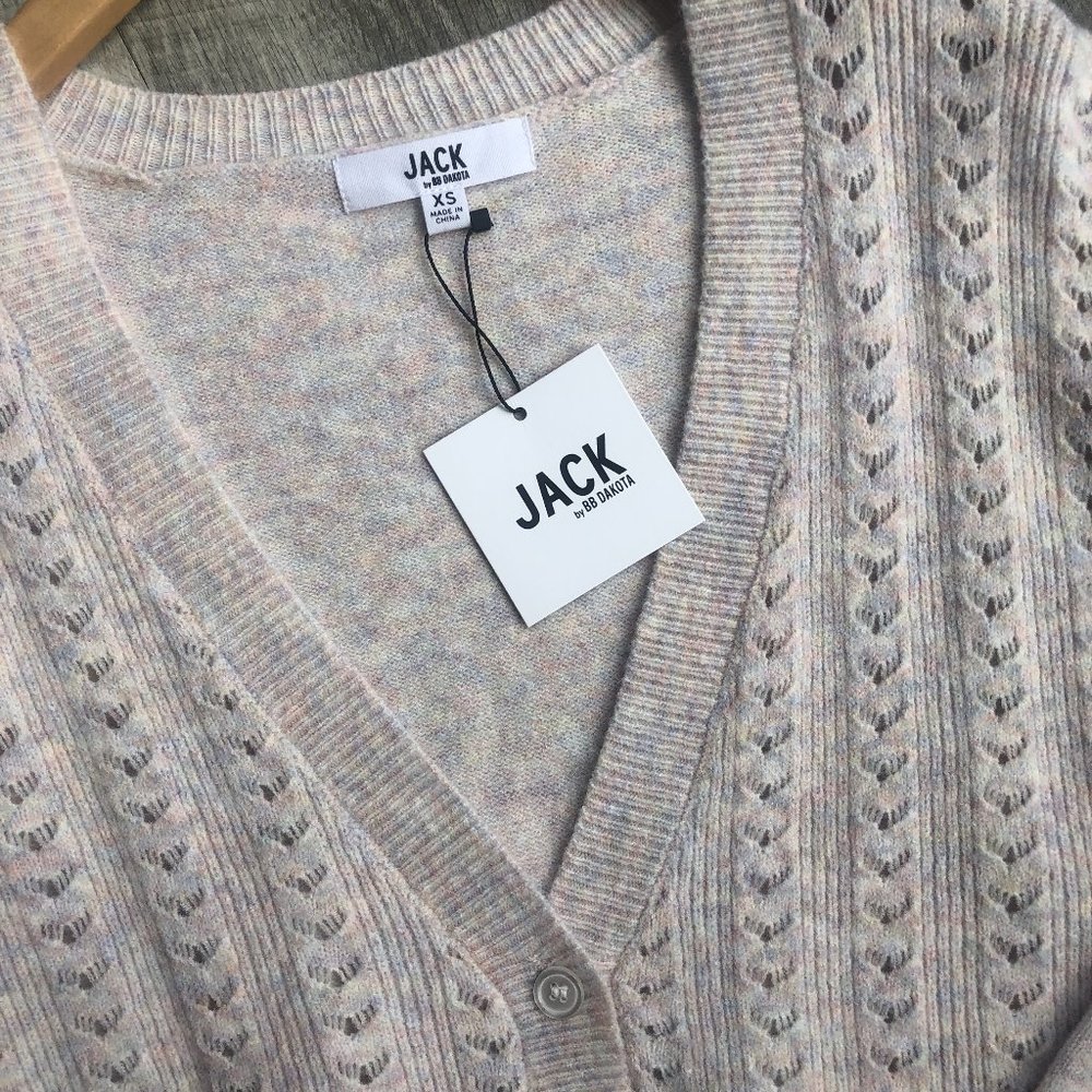 / SOLD! / BB Dakota Ready & Cable Cardigan Sweater - Picture 5 of 6